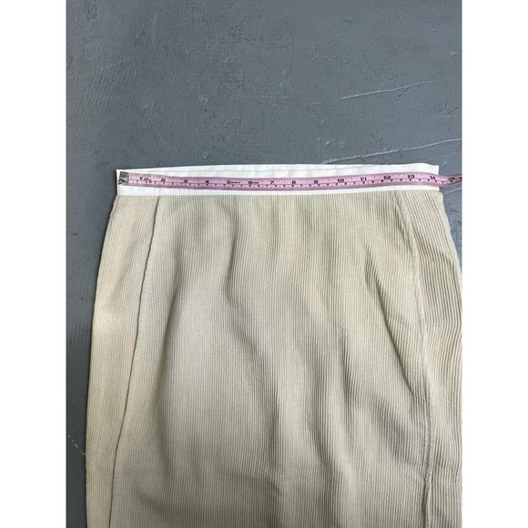 Narciso Rodriguez Ecru Wool Skirt Jacket Suit Set Size US 6 - Picture 12 of 14